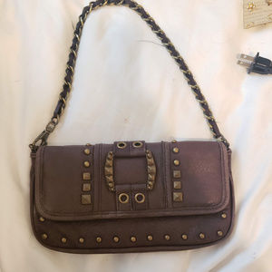 Betsey Johnson Brown Purse